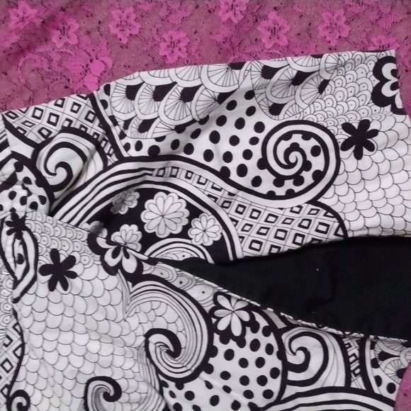 Vtg 1960s paisley mod mini dress - Picture 4 of 16